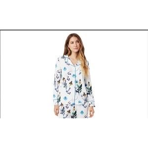 The Cat’s Deerly Pima Knit Pajama Night Shirt  (only) - Size Small